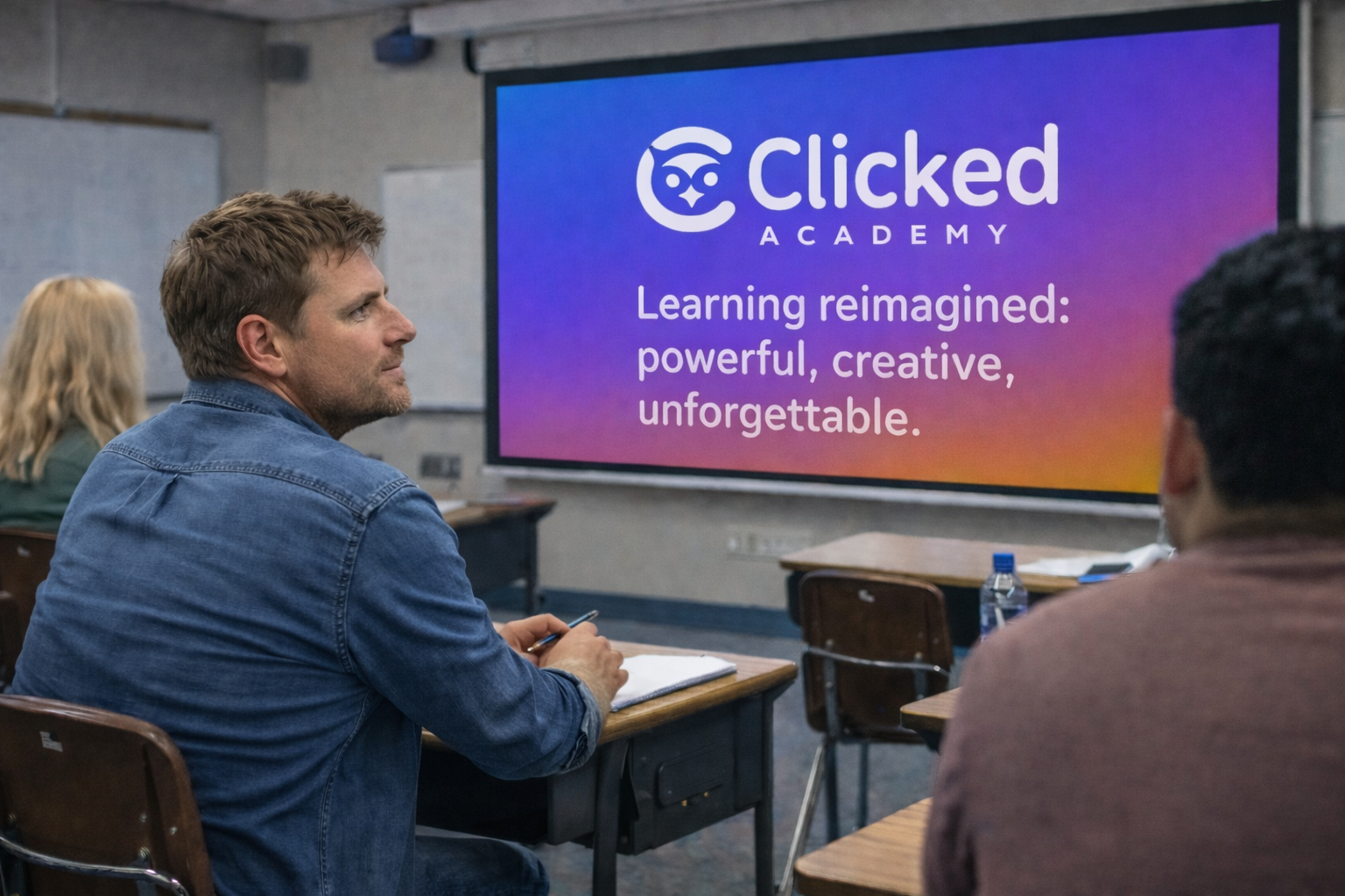 Jake realising he needs to learn faster